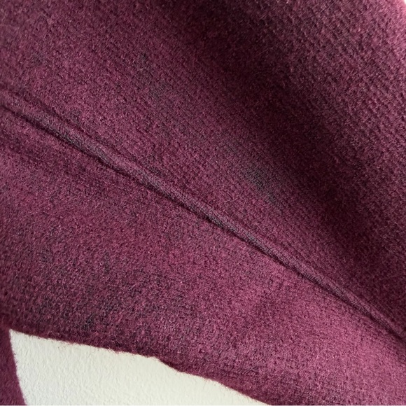 Ariat Men's Bowdrie Bonded Full Zip Stretch Wool Jacket Malbec Heather Size XL - Picture 2 of 13